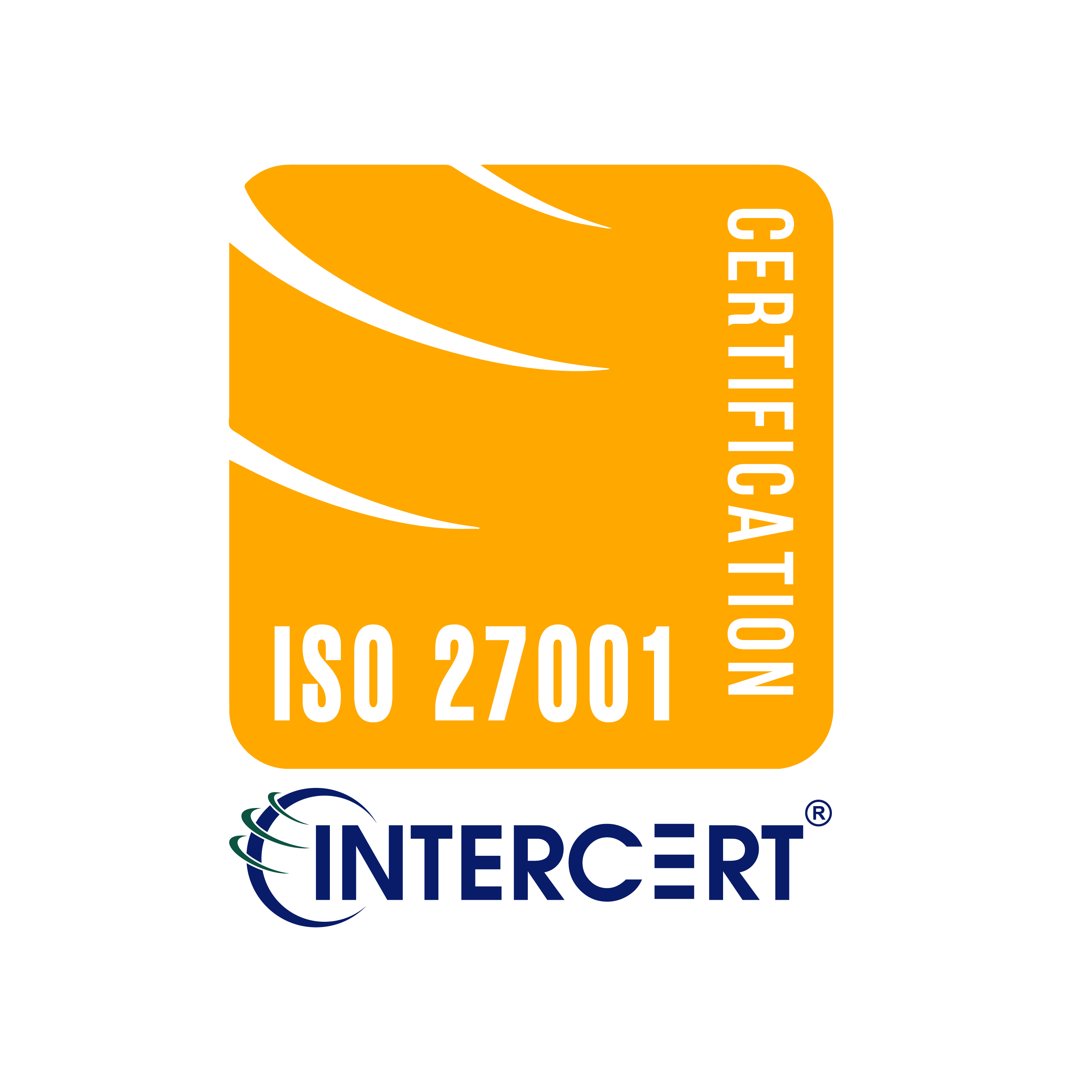 ISO/IEC 27001:2022 certification badge